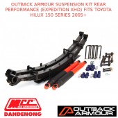 OUTBACK ARMOUR SUSPENSION KIT REAR (EXPEDITION XHD) FITS TOYOTA HILUX 150S 05+